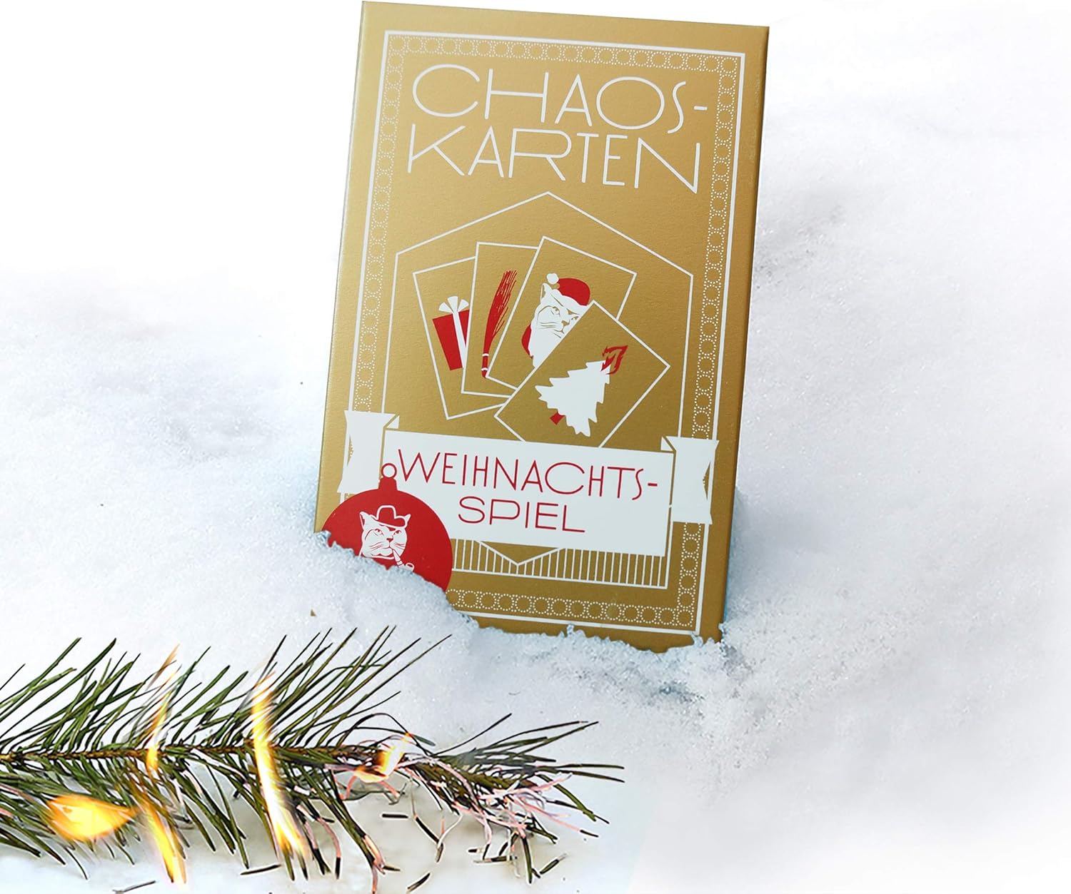 Chaoskarten Weihnachtsspiel Das Original Mit 51 Missionen Amazon De Spielzeug
