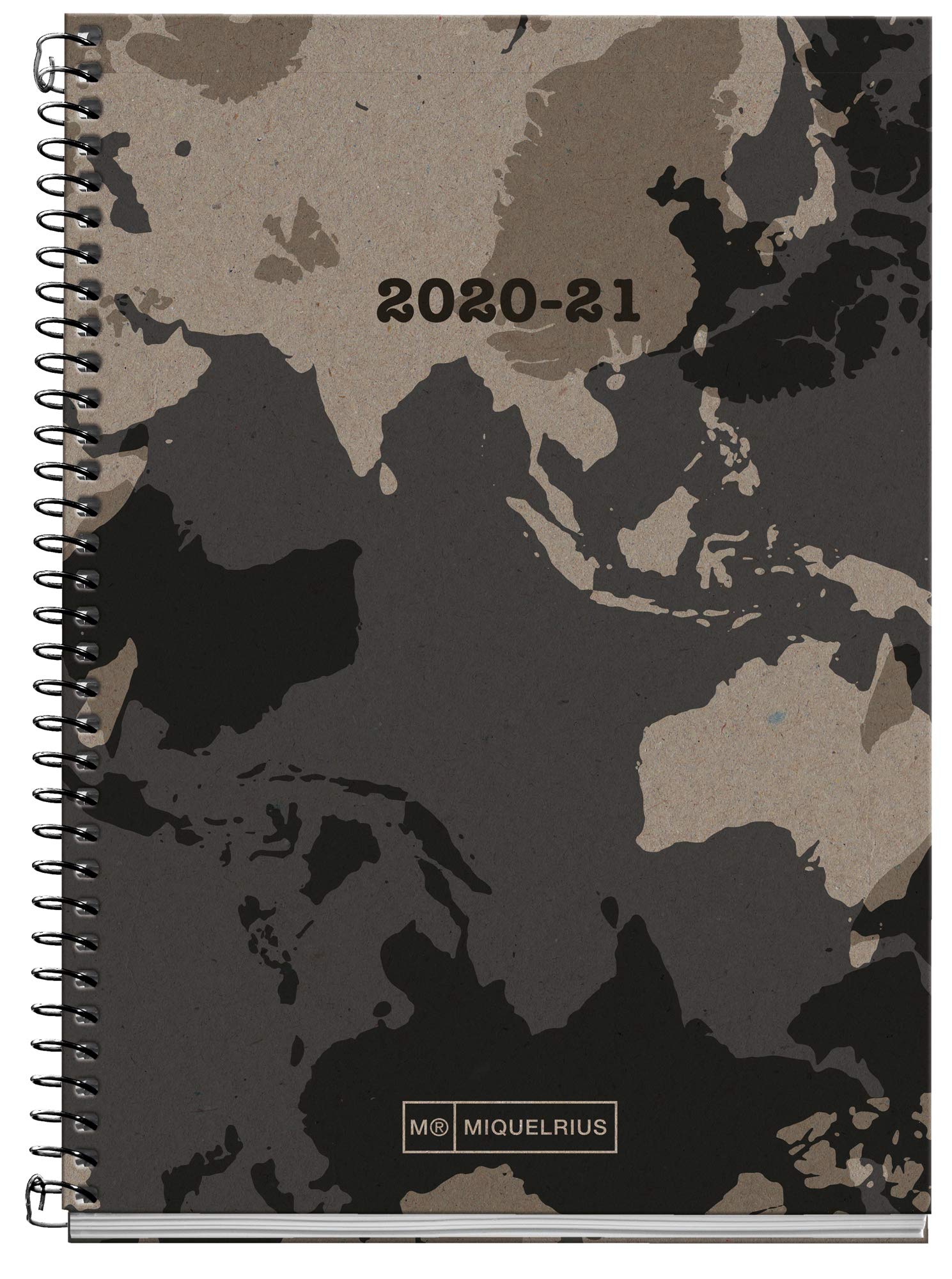 100% Recycled Active Spiral Diary 11 x 174 mm Day Page 2020 Ecoworld Miquelrius Craft Castilian