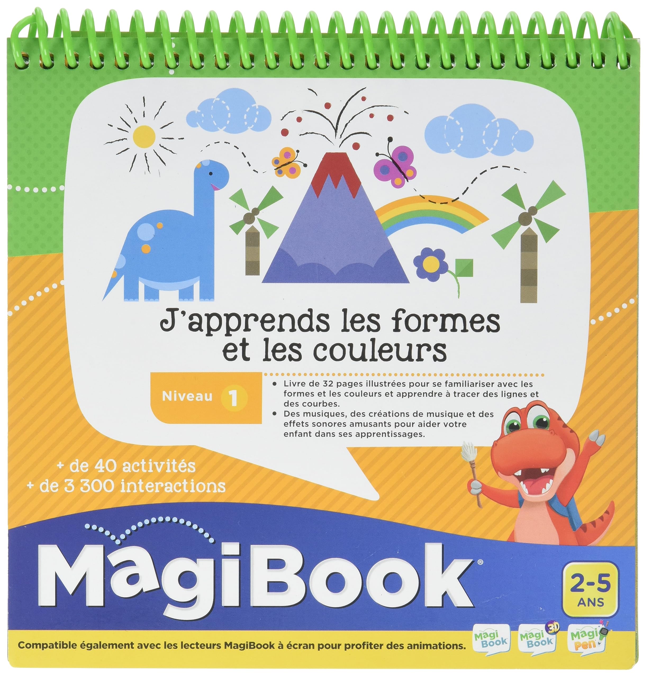 Vtech Magibook "J'apprends les couleurs les forms et les couleurs - Version FR" [French Language]