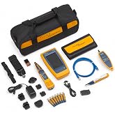 Fluke Networks LIQ-Duo-VFL-LFD, LinkIQ-Duo Cable, Wi-Fi, and Network Tester with Fiber VFL &amp; Live Fiber Detector