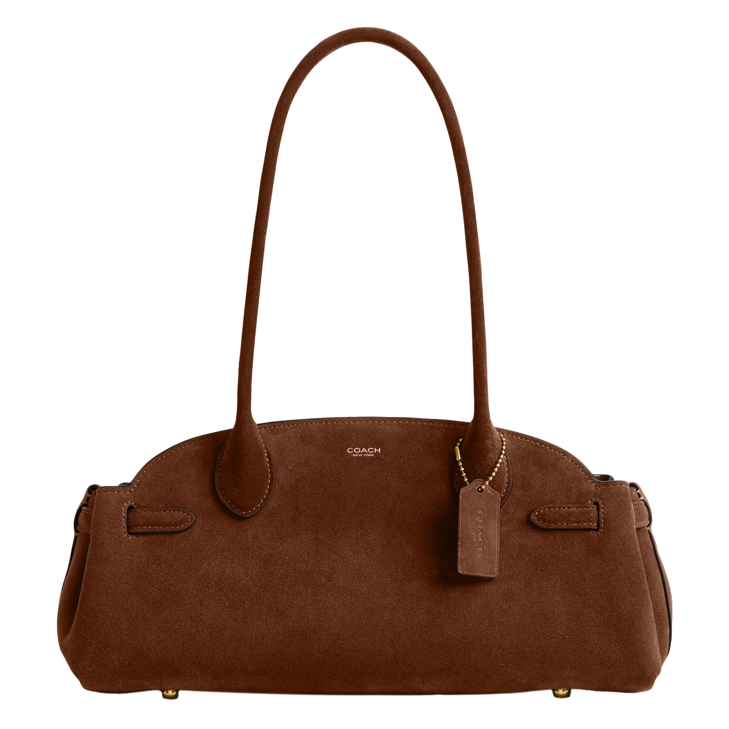Photo 1 of COACH Suede Empire Carryall 34