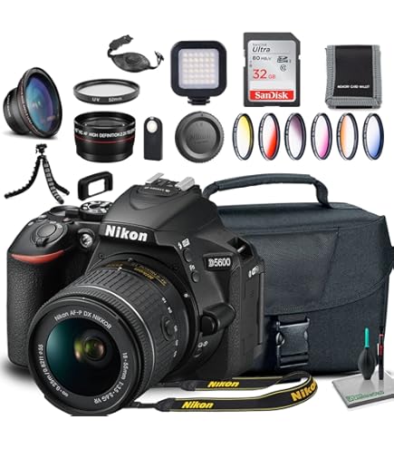 Amazon.com : Nikon D5600 DSLR Camera with 18-140mm Lens (1577) +