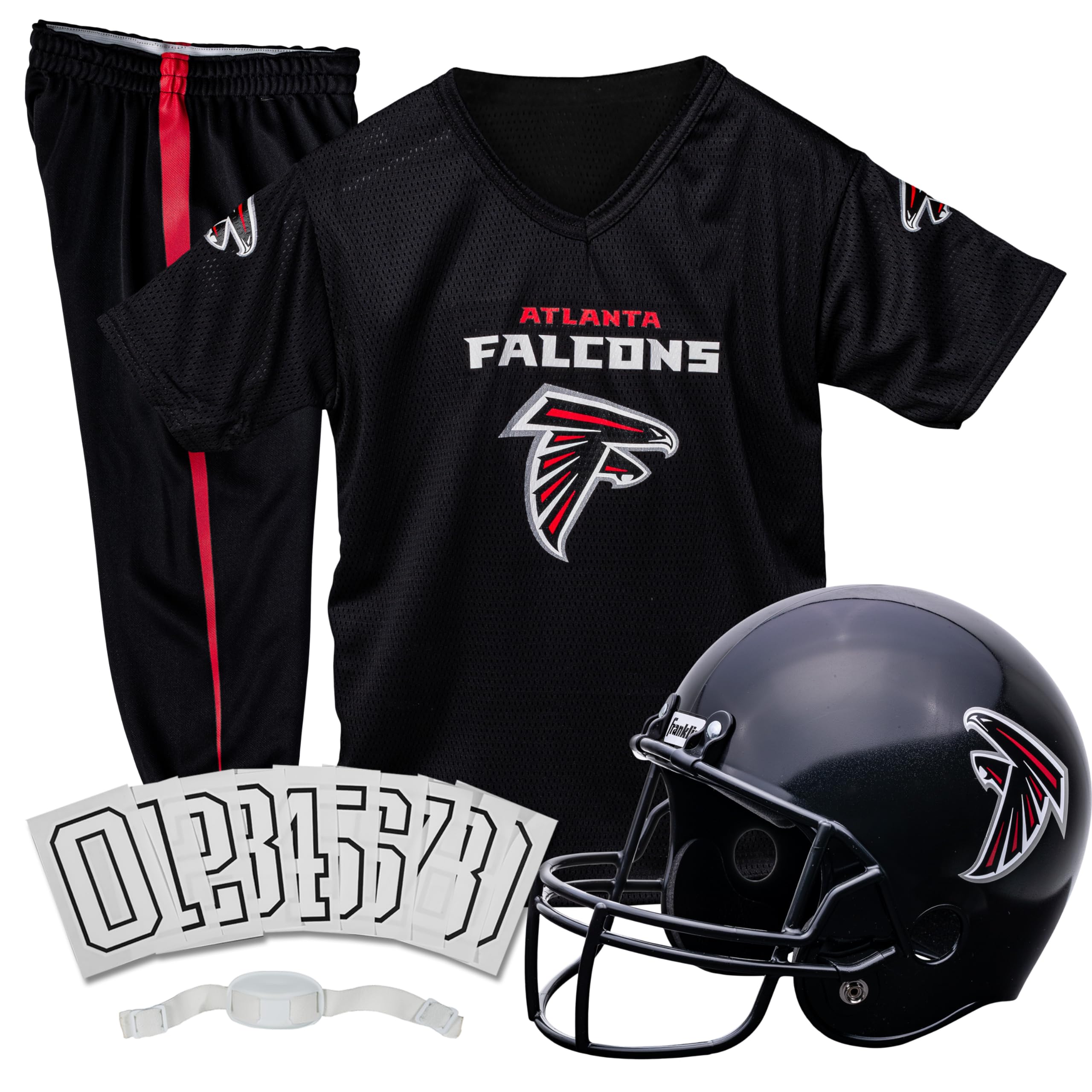 Franklin Sports NFL Falcons Deluxe Uniform Set - Small Image