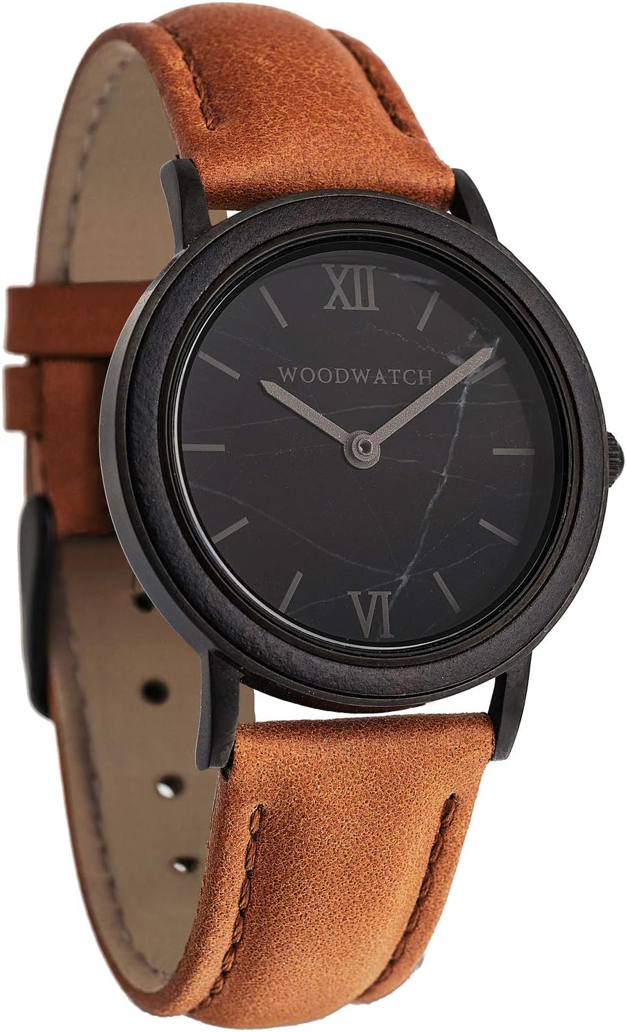 Black Marble Spice Petite | Women Watch | The Official WoodWatch | Minimal - 34 MM