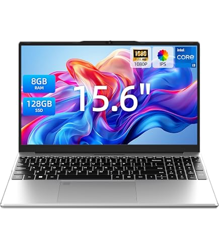 Amazon.com: 15.6 Inch Laptops, Core i3 Processor, 8GB RAM, 128GB