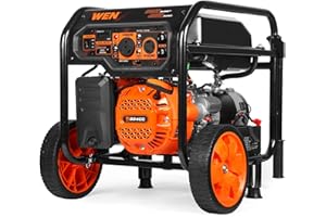 WEN 5600-Watt Portable Generator, Electric Start, 224cc, Transfer-Switch and RV-Ready with CO Shutdown Sensor (GN5602X)