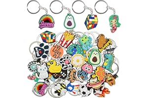 Pabucle Cute Keychains Bulk,Random Key Chain Accessories for Keys Backpack Bag