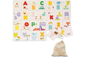 Dragon Drew Jumbo ABC Floor Puzzle for Kids | 17”x24” (54 pcs)