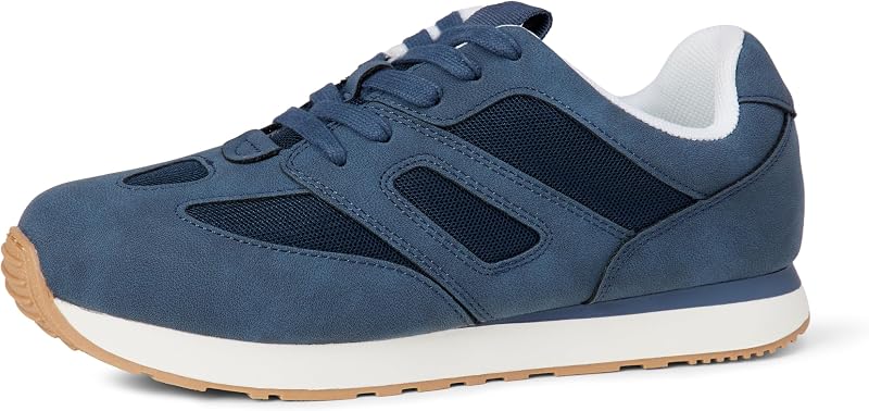 Sneakers con Lacci Unisex - Bambini e ragazzi, Blu Marino, 36 EU