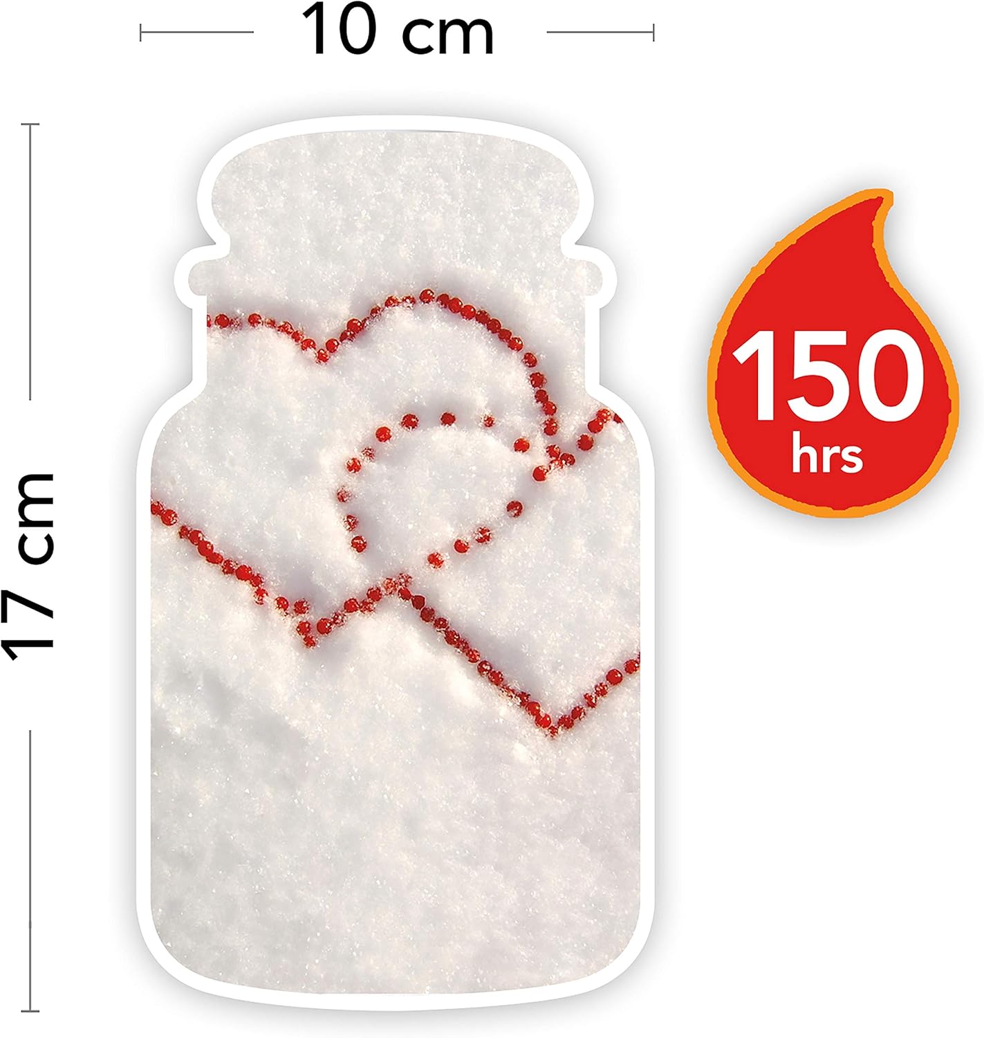 Yankee Candle Scented Candle, Snow in Love, large jar candle - Image 3
