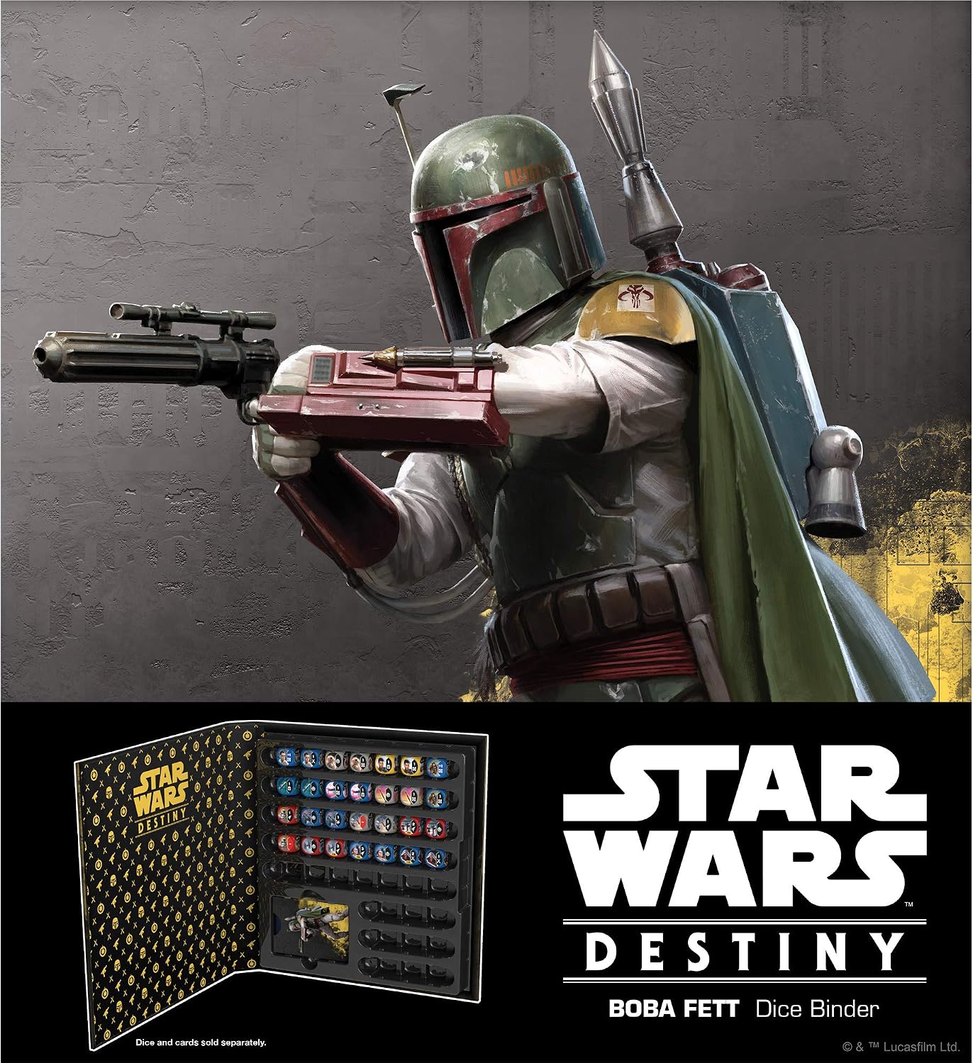Star Wars Destiny: Boba Fett Dice Binder, Black - Image 5