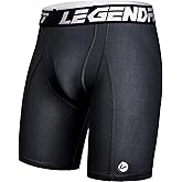 Legendfit Men Baseball Football Straps Compression Shorts w/Cup Pocket(NO Cup) Athletic Sliding Underwear Lacrosse