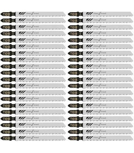 25 Lame Per Seghetto T118A - Per Metallo, Compatibili Con Bosch, DeWalt, Makita