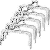 Purse Making Supplies Metal Purse Frames for Bag Making Coin Purse Clasp | 3.3 in Kiss Clasp Purse Frame Coin Purse Clasp Frame Bag Kiss Clasps Lock for Diy Craft