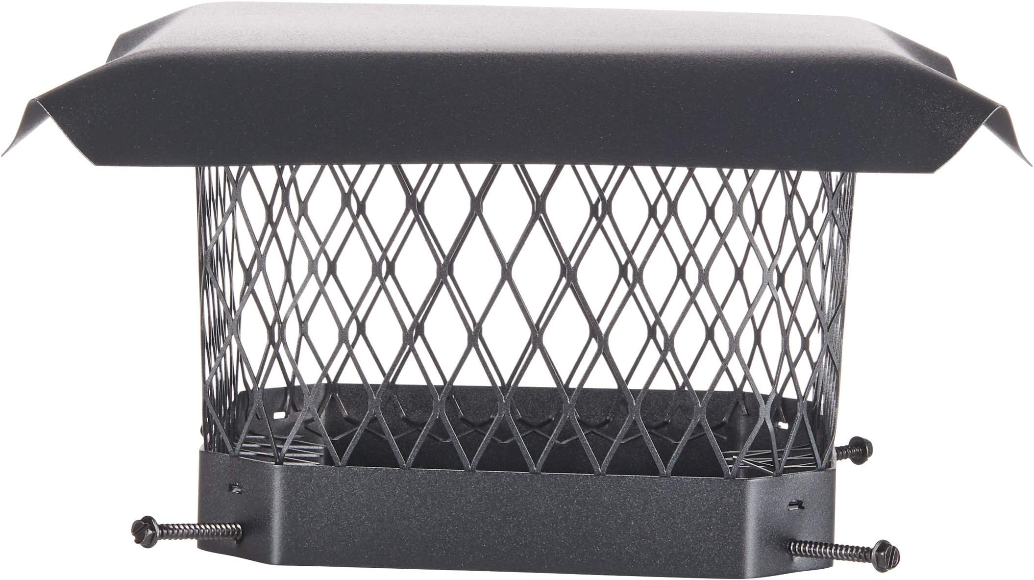 Shelter SC99 Chimney Cap, Black, 9" x 9"