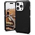 URBAN ARMOR GEAR UAG Case [Updated Ver] Compatible with iPhone 15 Pro Case 6.1" Metropolis LT Kevlar Black Built-in Magnet Compatible with MagSafe Charging Rugged Military Grade Protective Cover