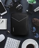 bagsmart Extra Large Double Layer Travel Cable Organizer Case Black view 7