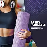 KAYMAN Foam Roller Deep Tissue Relief 44.5 x 15 cm Purple EVA view 5