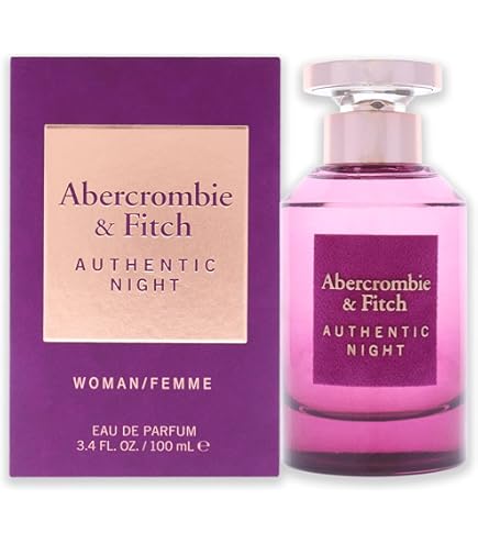 Amazon.com : Abercrombie & Fitch Authentic Women 3.4 oz EDP Spray