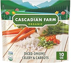 Cascadian Farm Organic Mirepoix with Diced Onions, Celery and Carrots, 10 oz.