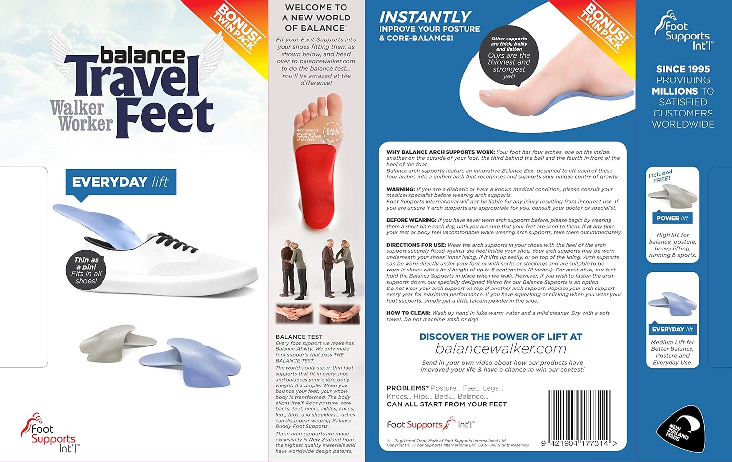 Travel Feet Arch Support Orthotics Solve Ankle Pain, Foot Pain, Knee Pain, Leg Pain, Back Pain, Hip Pain: Health & Personal Care