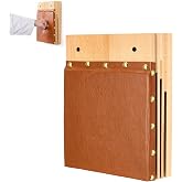 Novabright Clapper Makiwara 12x 8.7 Inch Makiwara Board Strike Pad Portable Wall Mount Handheld Punching Martial Arts Karate Taekwondo Training Equipment for Home Gym Garage Dorm