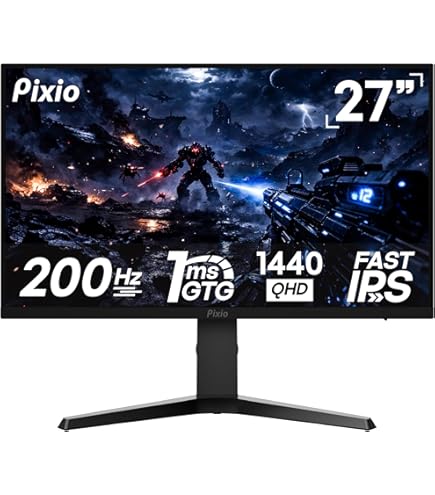 Amazon.com: Pixio PX279 Prime Neo 27 inch 240Hz Refresh Rate FHD