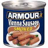 Canned Goods | Specials – Port Neches Market Basket – Armour Vienna Sausage, Barbecue Flavored, 6 Pack, 6 - 4.6 Oz (130 G) Cans [27.6 Oz (1 Lb 11.6 Oz) 780 G