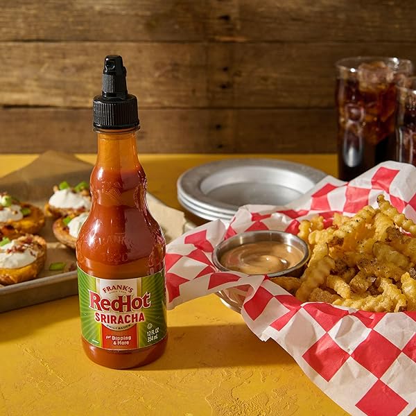 FRANK’S REDHOT SRIRACHA CHILI SAUCE, 12 FL OZ