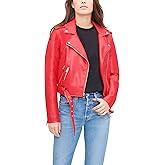 Levi's Women's The Belted Faux Leather Moto Jacket (Regular & Plus Size)