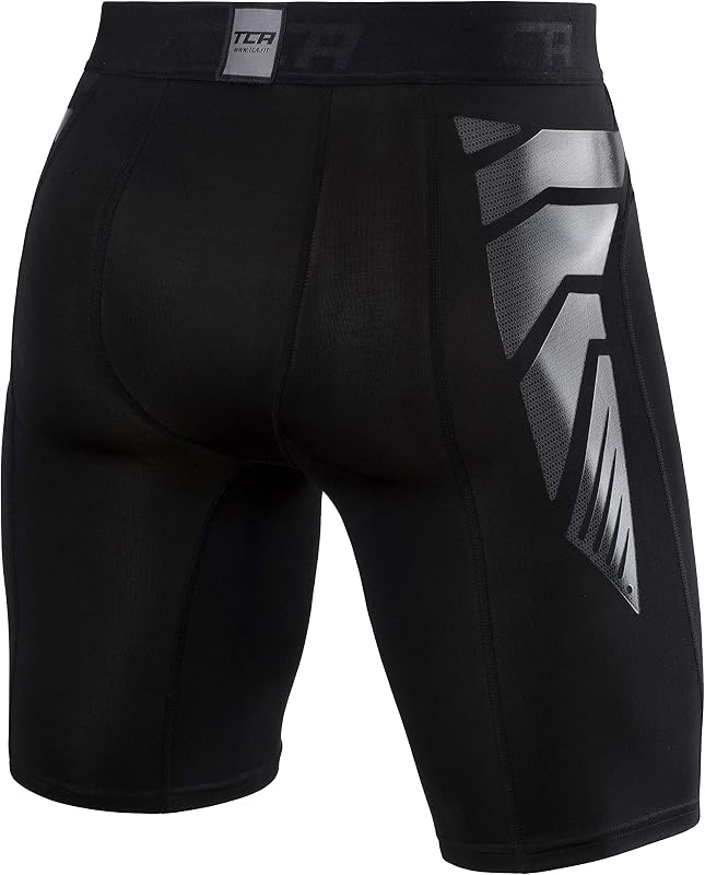 Shorts Carbonforce Termici a Compressione per Uomo - Nero, M