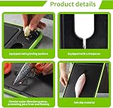 4 in 1 Defrosting Board 8.27x12.24 Inch with Grater Sharpener view 3