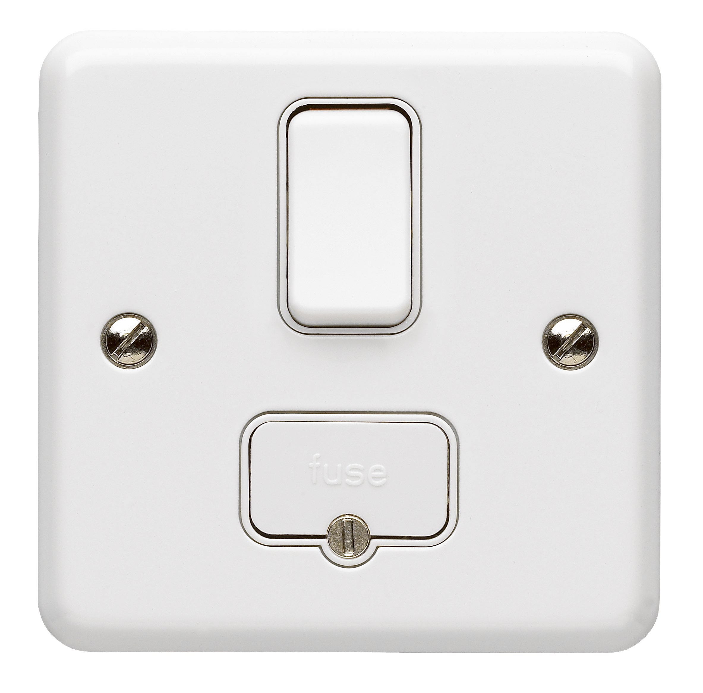 MK Metalclad Plus K3042 WHI 13 amp Sw Fused Connection Unit (White)