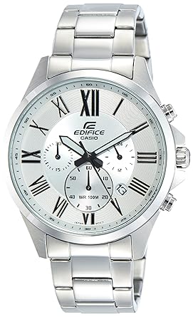 Bold Analog White Dial Mens Watch-38052SM08