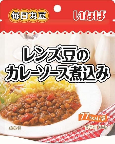 Amazon いなば レンズ豆のカレーソース煮込み 85g 5袋 いなば食品 豆の缶詰 瓶詰 通販