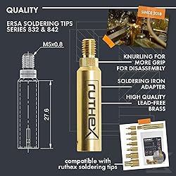 ruthex 2x Soldering Tip adapter for ERSA series