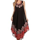 Sakkas Sundari Caftan Tank Dress/Cover Up