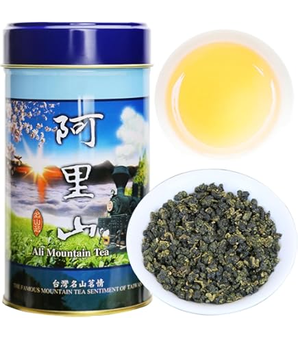 アーリー山ウーロン茶(阿里山烏龍茶）Alishan Oolong Tea 台湾産