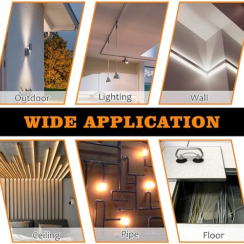 KOOTANS 22FT Fiberglass Electrical Wire Running Kit Wire Fishing