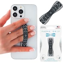 LOVEHANDLE Cell Phone Grip & Car Mount Combo - 360 Rotation Phone Holder For Smartphones & Tablets