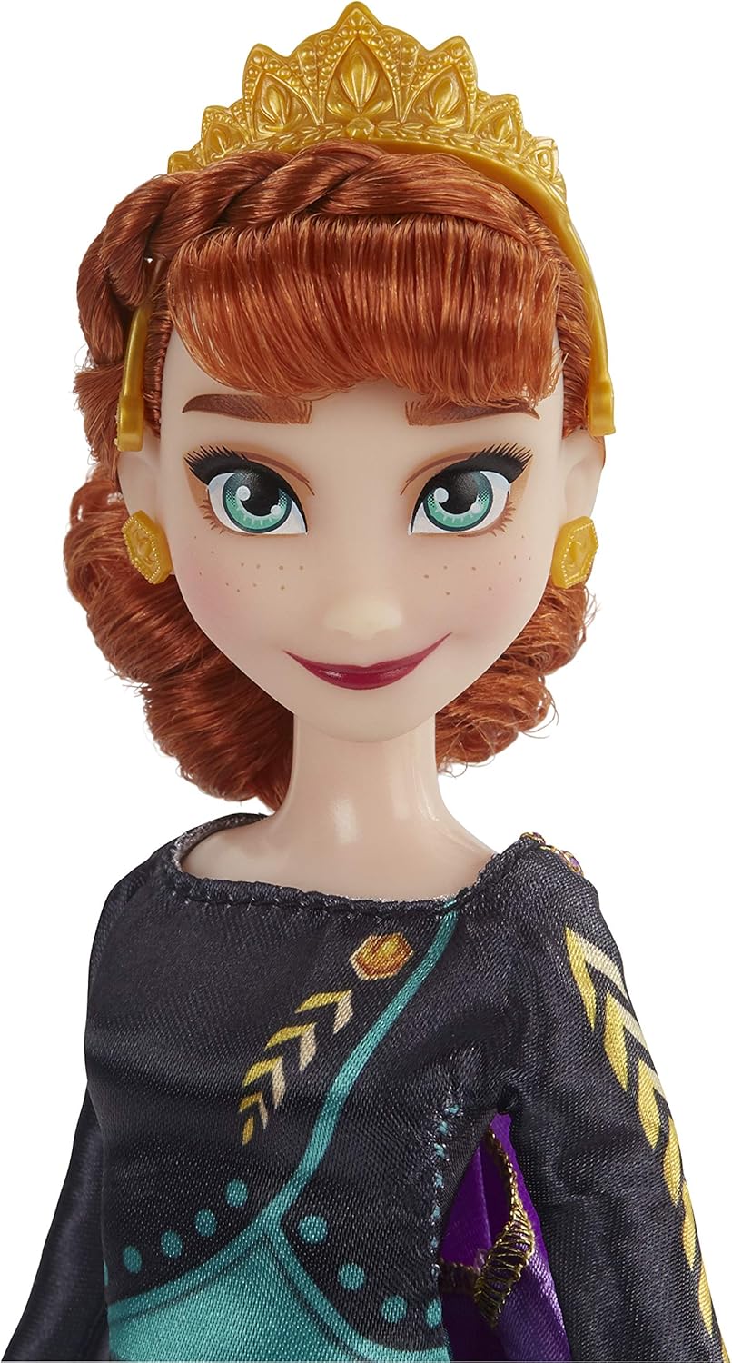 Disney Frozen 2 Queen Anna Fashion Doll, Red - Image 4