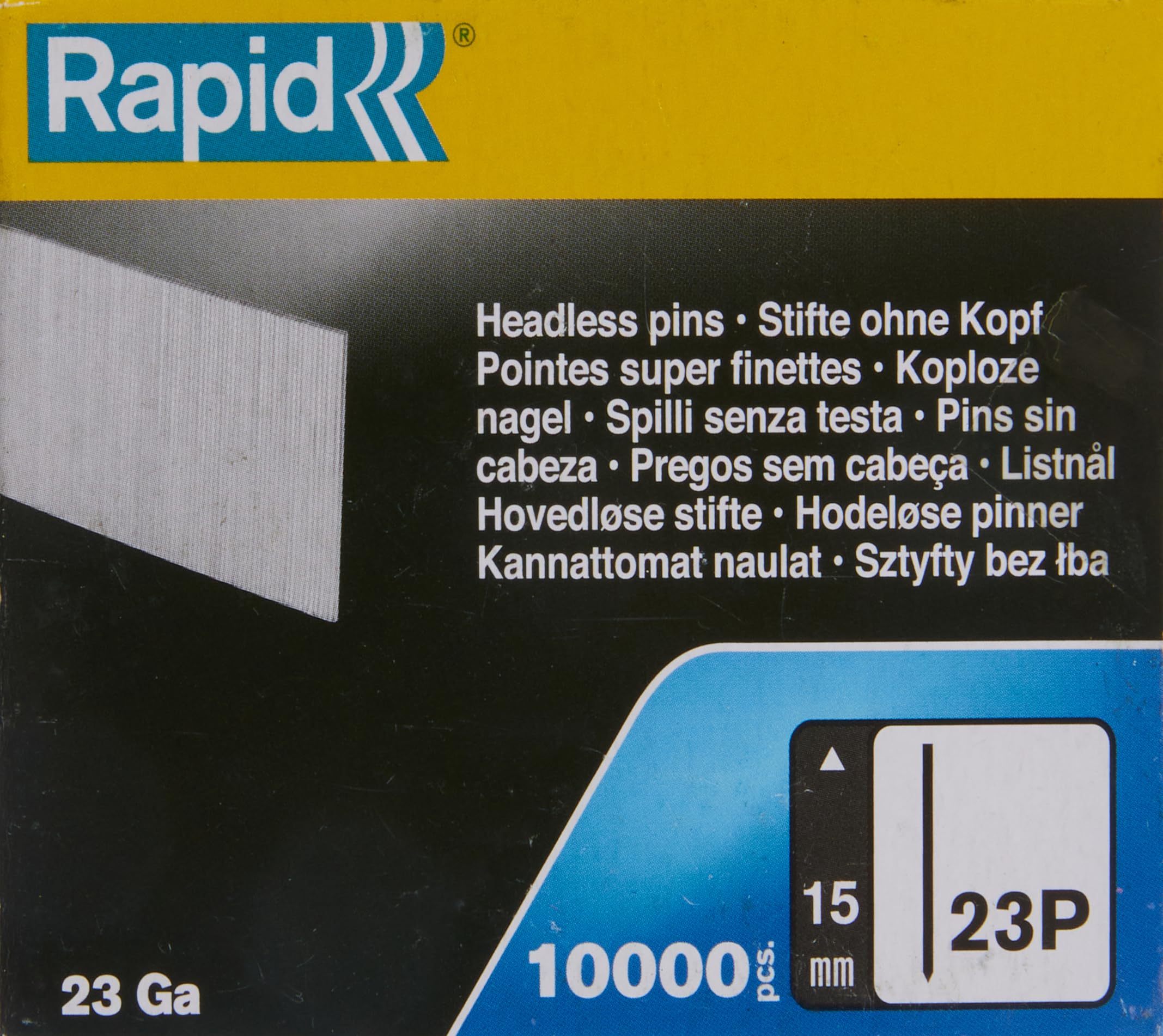 Rapid 5001362 Framing Nails, Silver, 35mm