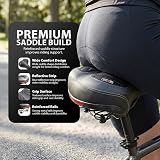 ZENO Bike Seat Reflector Comfort Shockproof Springs Punching Foam view 4