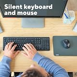 Trust Ymo II Silent Wireless Keyboard and Mouse UK QWERTY view 5