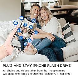 PL ZMPWLQ Photos-Stick 128GB for iPhone with Apple