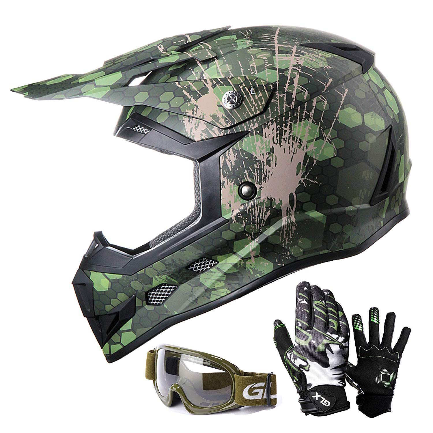 camo dirt bike gear