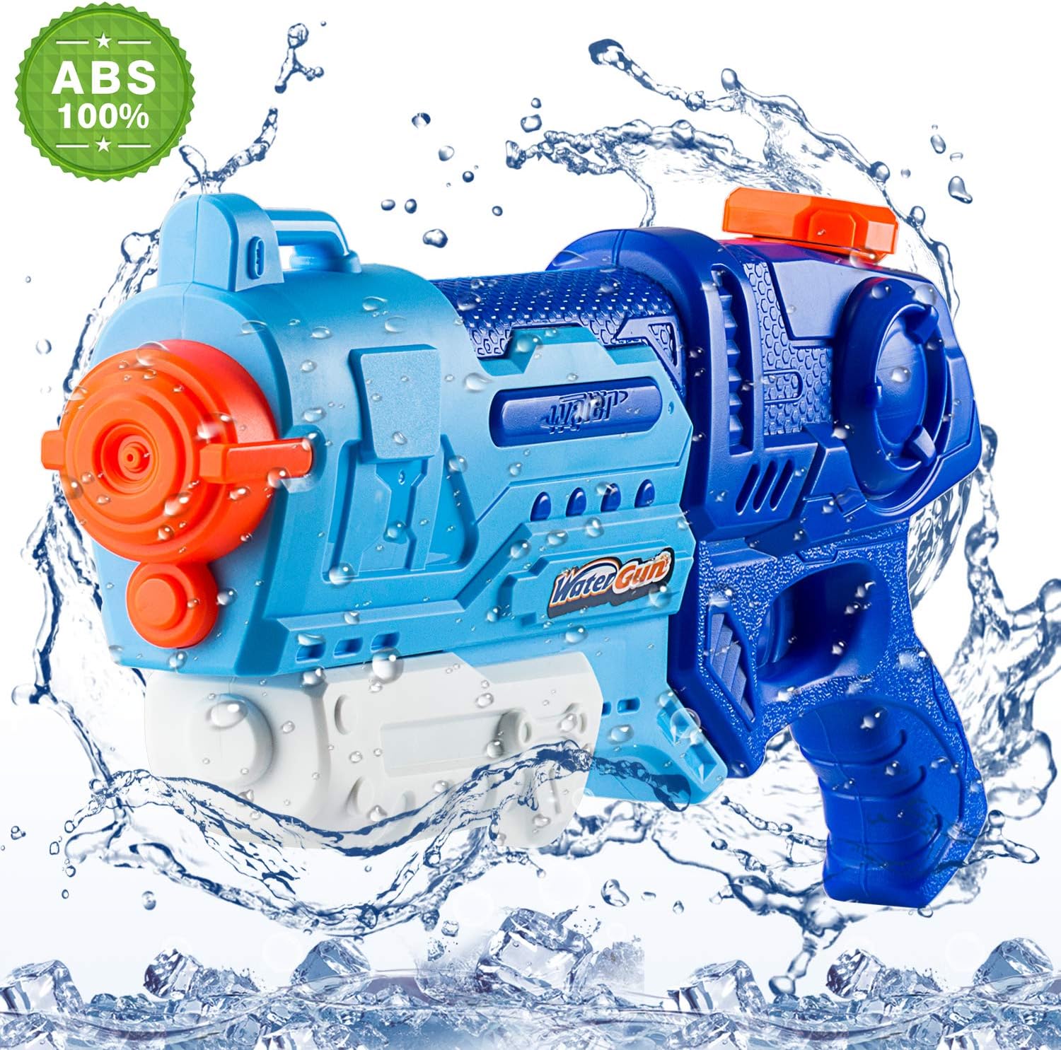 Ulikey Pistolas de Agua para Niños Adultos, Pistola de Agua, Capacidad 900ml - Chorros de Agua Que Alcanzan una Distancia de hasta 8-12m, Adecuado para Niñas/Niños Juguete de Verano para Playa: Amazon.es: