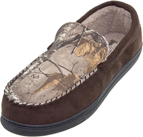 camo moccasins mens