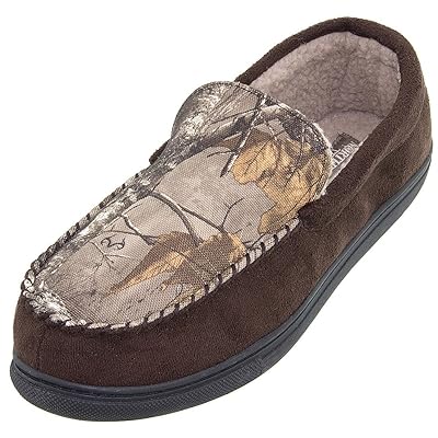 Realtree Camo Print Moccasin Slipper for Men, Winter Nigeria Ubuy