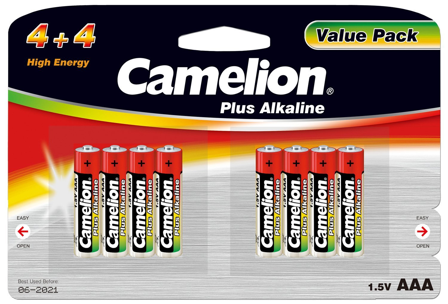 Camelion LR03 AAA Micro Plus Alkaline Battery (Pack of 8)